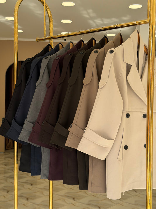 Efil oversized trench coat