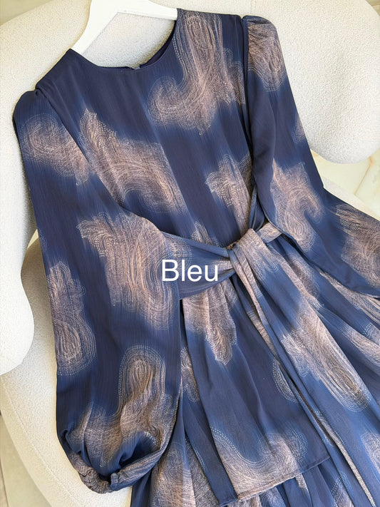 Paisley pattern dress