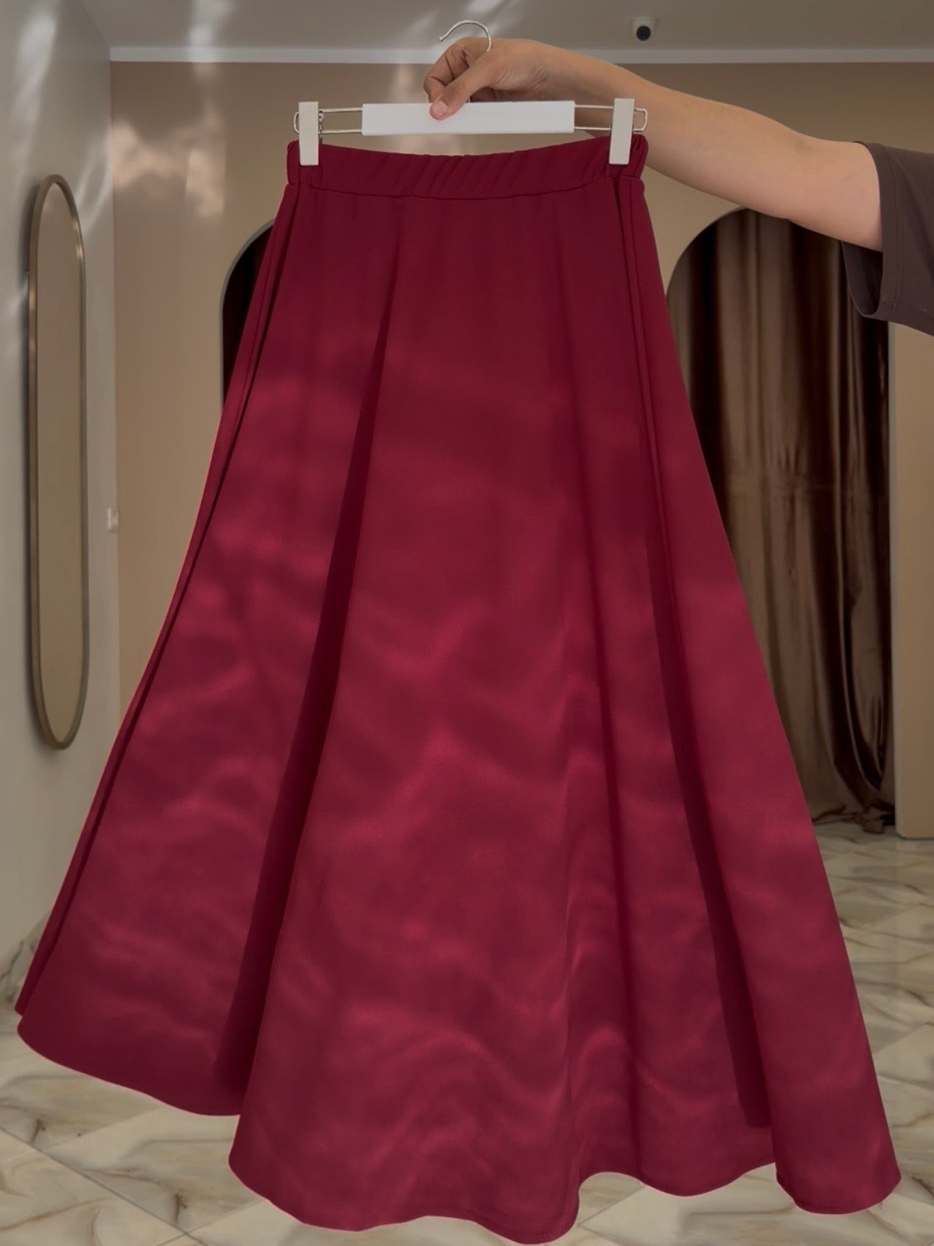 Jupe Sultana (crêpe premium/100cm/cloch)