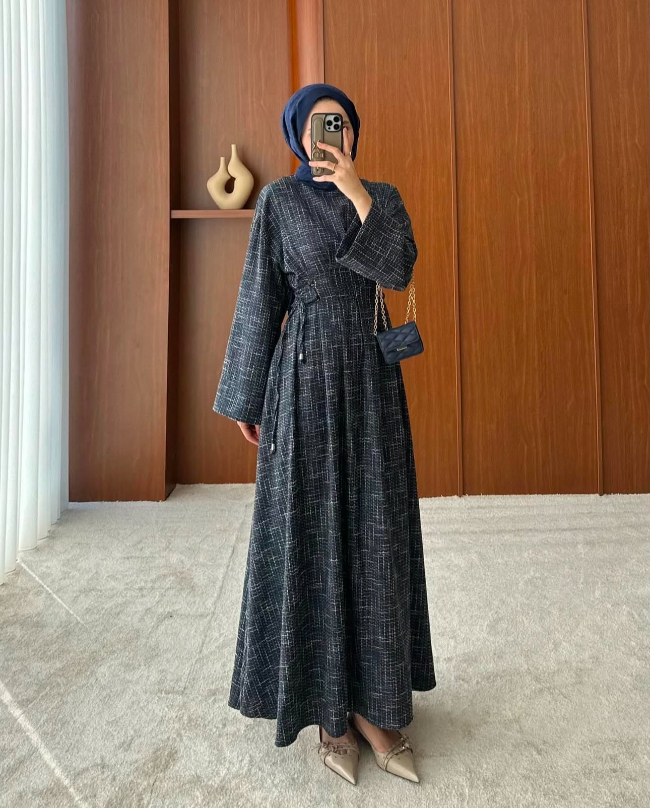 Elara side tie dress