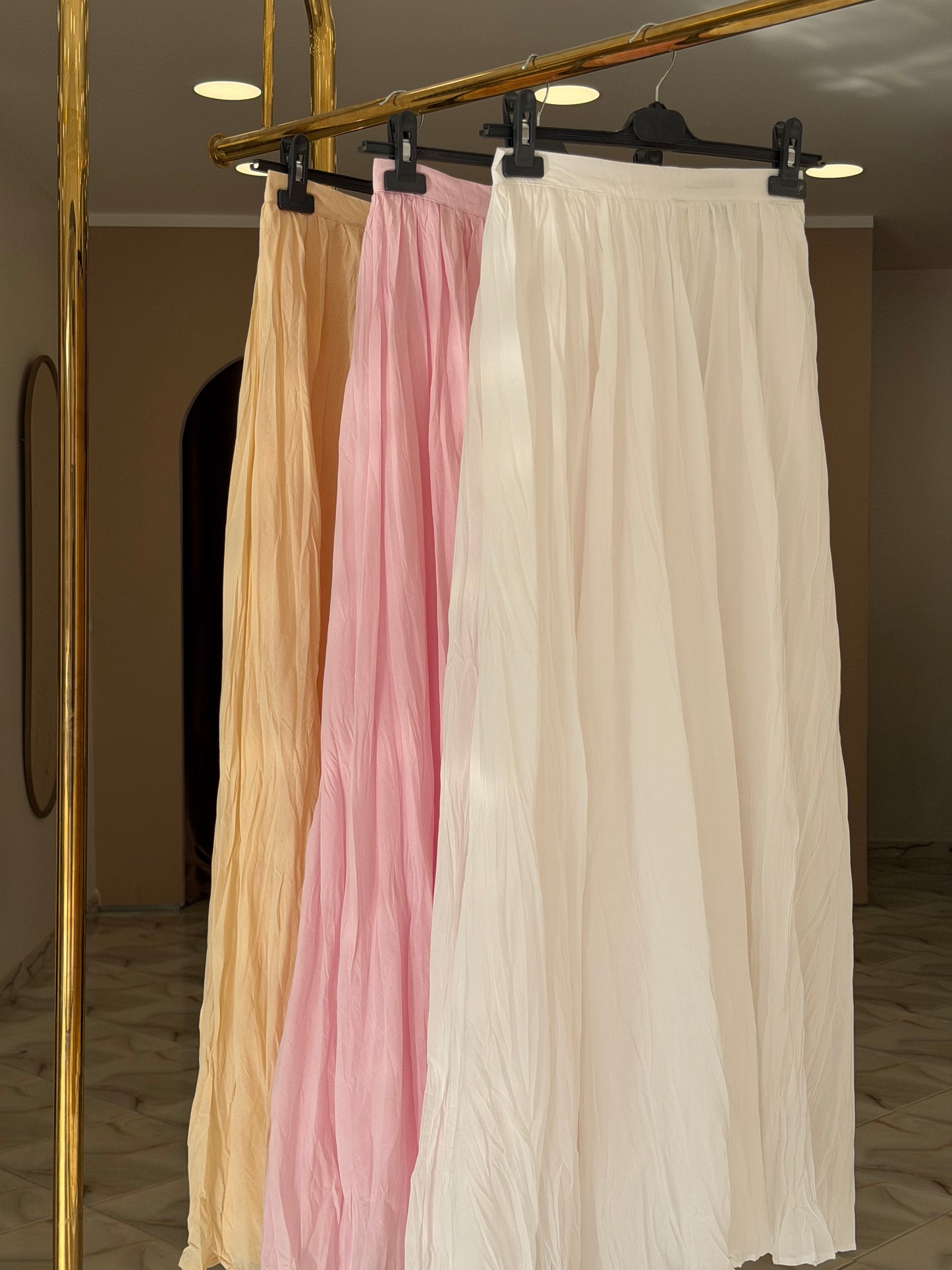Crush skirt