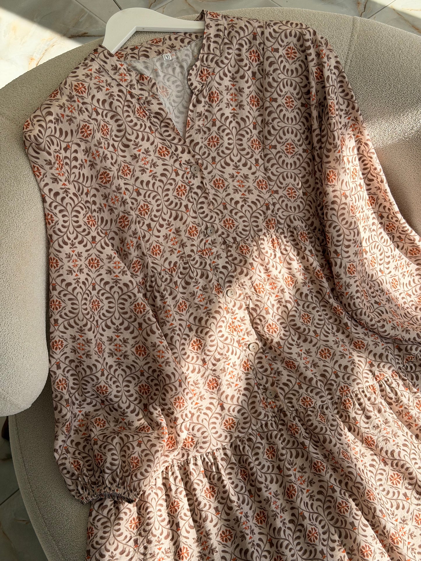 Summer dress (Arabesque pattern)