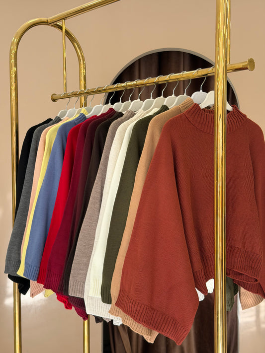 Wide sleeve sweater 2