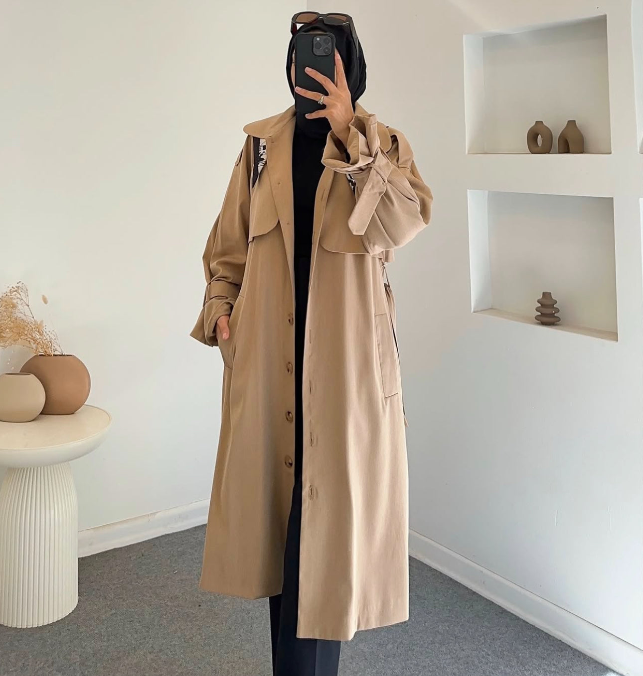 Classy trench coat