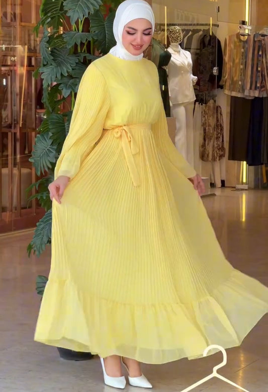 Yellow dress