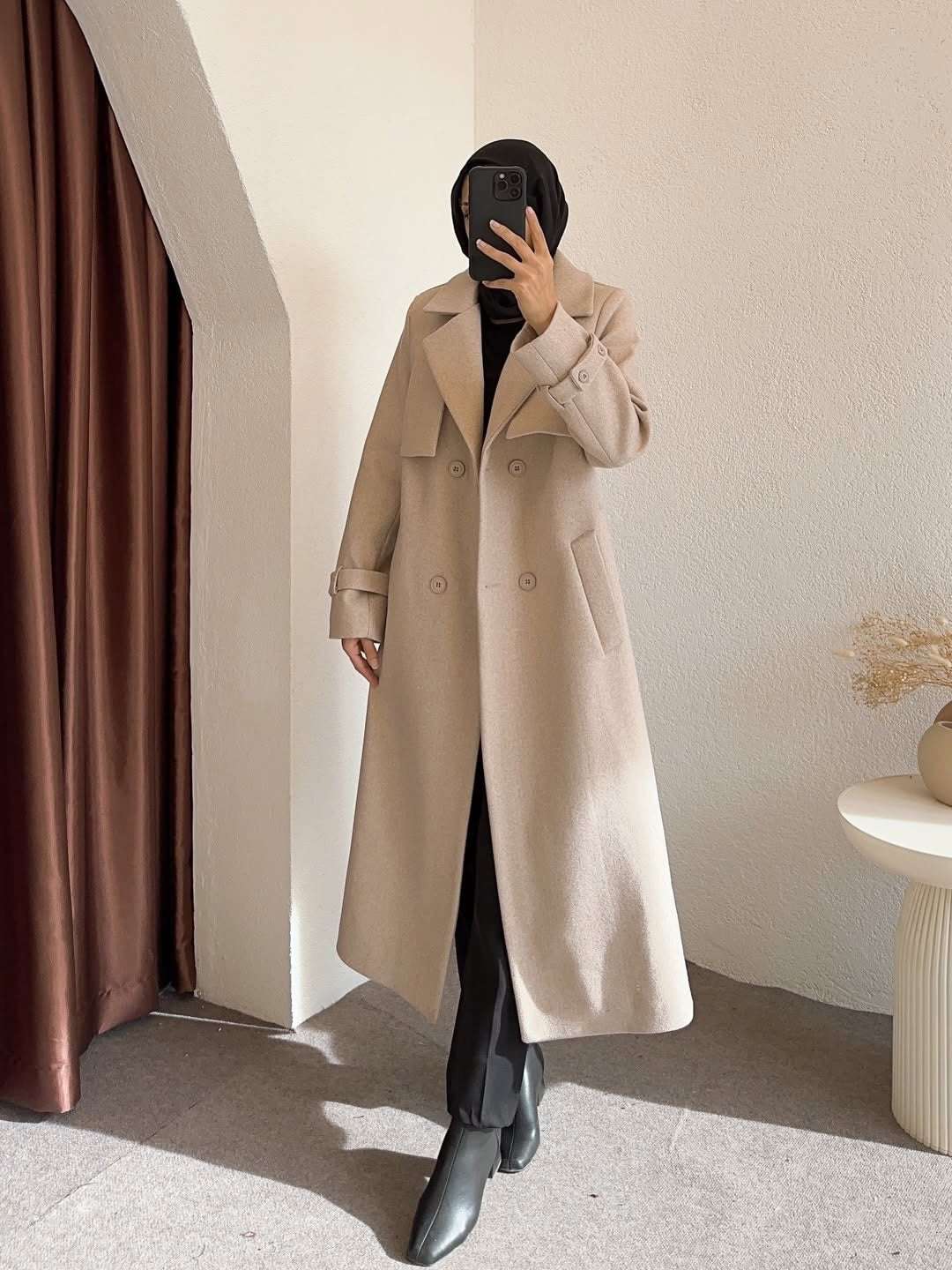 Elegant cashemire coat