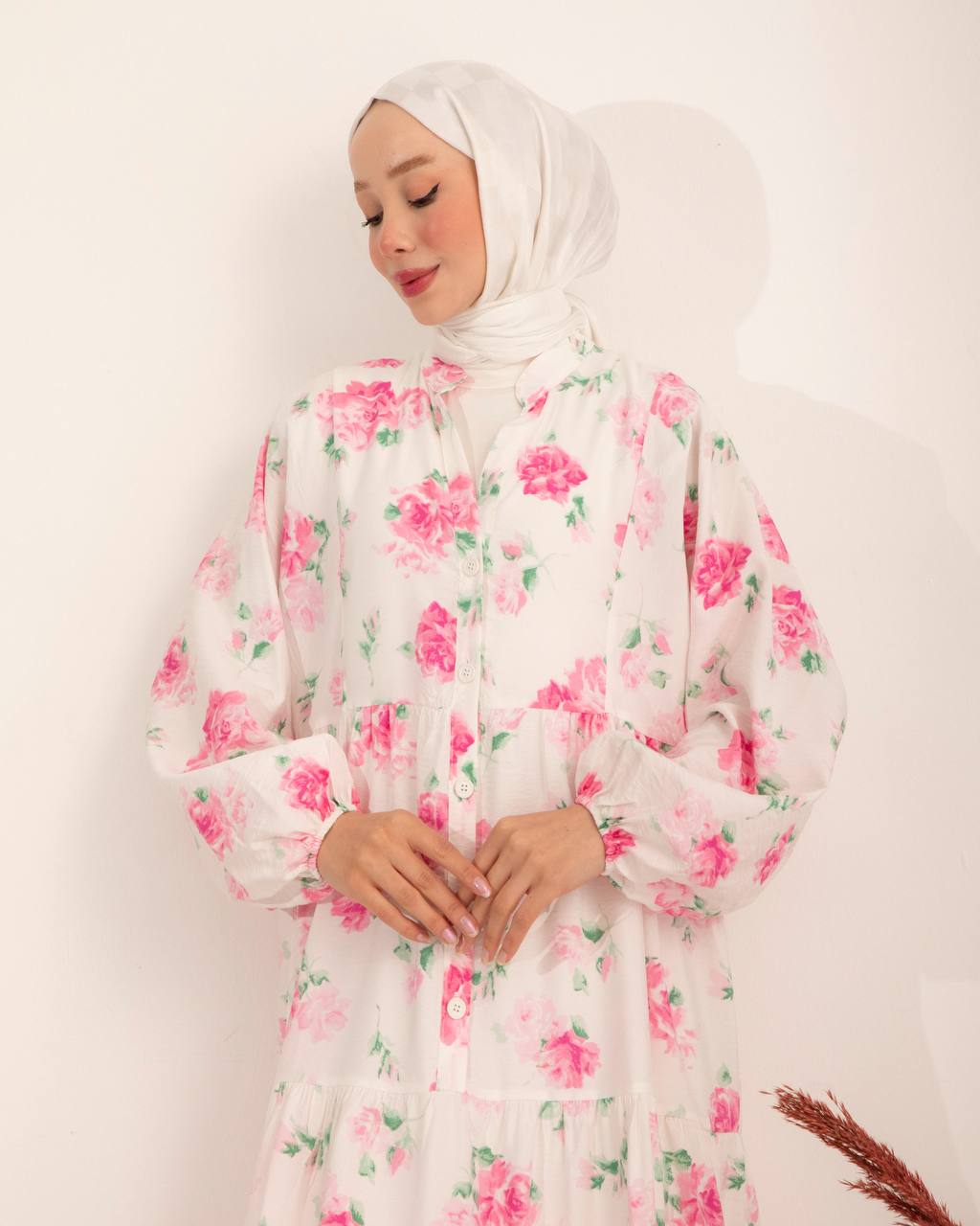 Summer dress (Pink Roses)