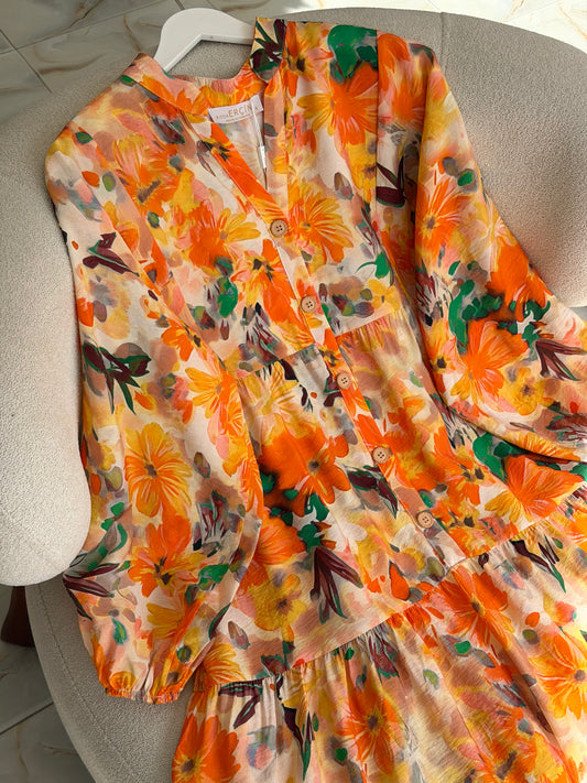 Summer dress (sunset bloom)